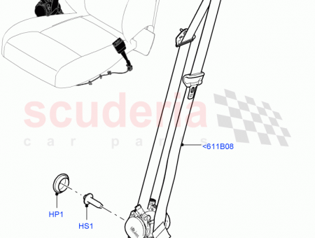 Photo of SEAT BELT AND RETRACTOR…