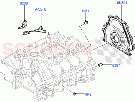 Photo of SENSOR CRANKSHAFT POSITION CPS…