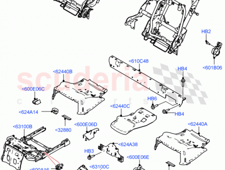 Photo of FRAME AND SPRING REAR SEAT BACK…