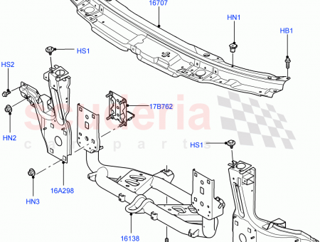 Photo of BRACKET BUMPER MOUNTING…