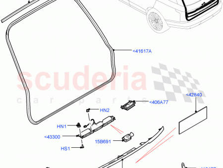 Photo of MOULDING TAILGATE OUTSIDE…