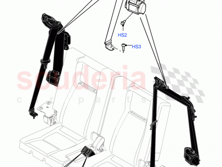 Photo of SEAT BELT AND RETRACTOR…