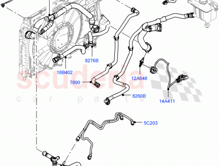 Photo of HOSE TURBOCHARGER TO INTERCOOLER…