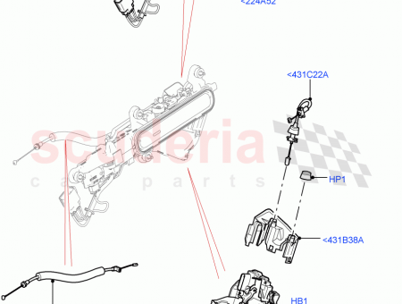 Photo of CABLE DOOR LATCH…