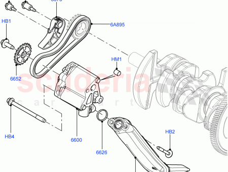 Photo of SPROCKET OIL PUMP DRIVE…