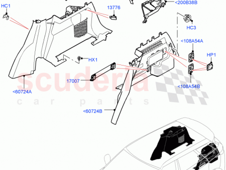 Photo of COVER SEAT BELT MOUNTING…