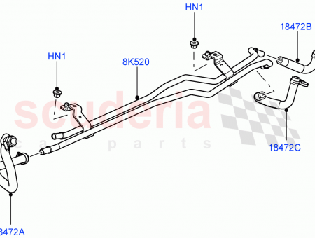 Photo of HOSE TURBOCHARGER TO INTERCOOLER…