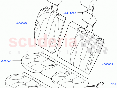 Photo of COVER REAR SEAT BACK…