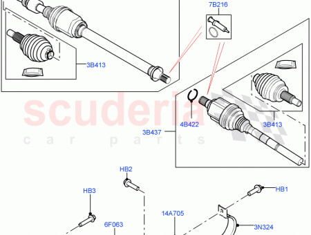 Photo of SHAFT AND CV JOINT RR AXLE…