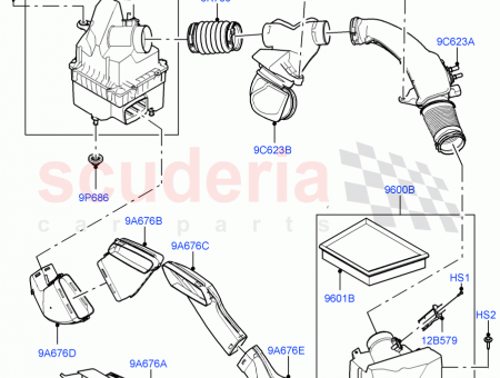 Photo of TUBE AIR CLEANER INTAKE…