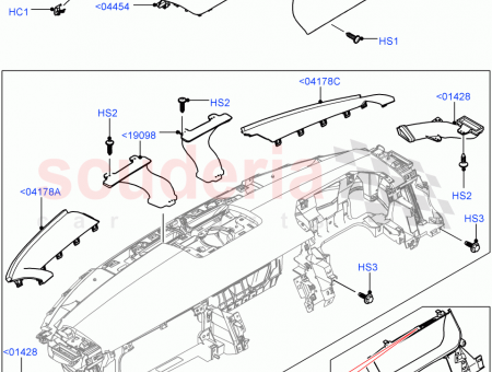 Photo of COVER INSTRUMENT CLUSTER…