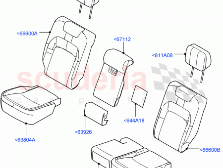 Photo of COVER REAR SEAT BACK…