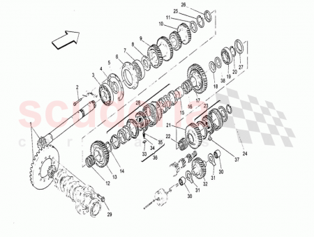 Photo of COMPLETE PINION FOR 2nd GEAR…