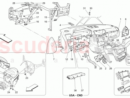 Photo of DASHBOARD LEFT SIDE COVER NUOVO SABBIA NUOVO SABBIA…