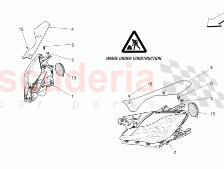 Photo of RH HEADLIGHT RIGHT HAND DRIVE FRONT HEAD LAMPS…