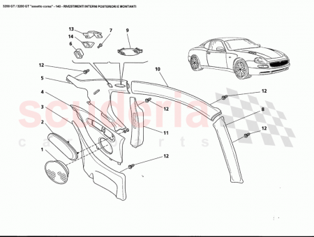 Photo of LH REAR UPPER SIDE PANEL…