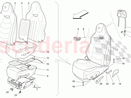 Photo of RH FRONT CUSHION PADDING…