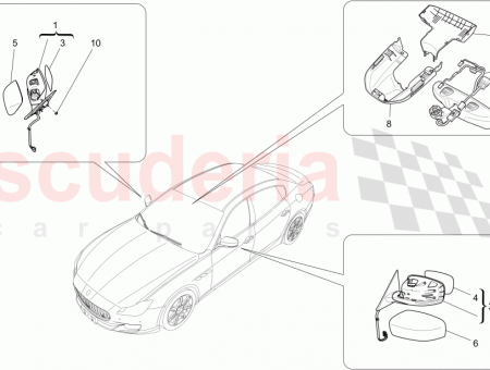 Photo of LH EXTERNAL REAR VIEW MIRROR ASSEMBLY ELECTROCHROMIC EXTERIOR…