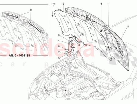 Photo of BONNET INTERNAL PANEL…