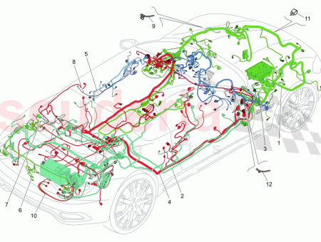 Photo of PASSENGER COMPARTMENT WIRING HARNESS…