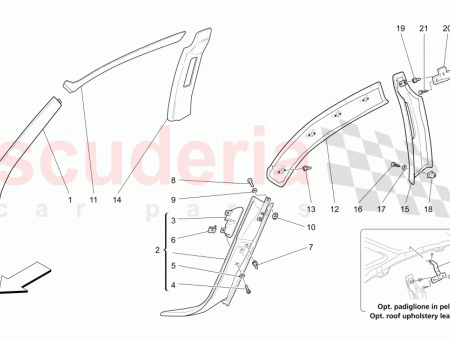 Photo of L H LATERAL SIDE RAIL COVER TABACCO TOBACCO…