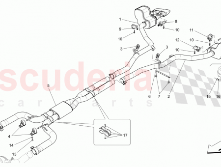 Photo of KIT EXHAUST SILENCER SUPPORT…