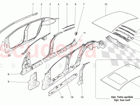 Photo of ROOF PANEL REAR CROSS MEMBER…