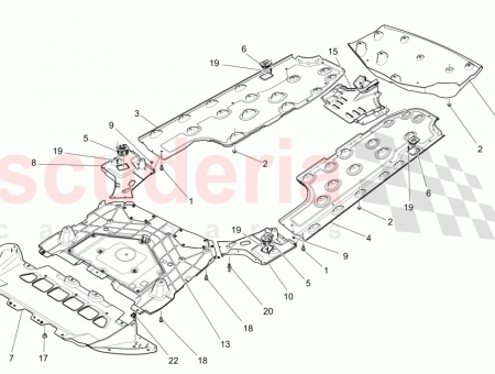 Photo of REAR AERODYNAMIC BOTTOM ASSEMBLY…