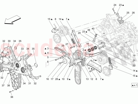 Photo of FRONT CRANKCASE COVER ASSEMBLY…