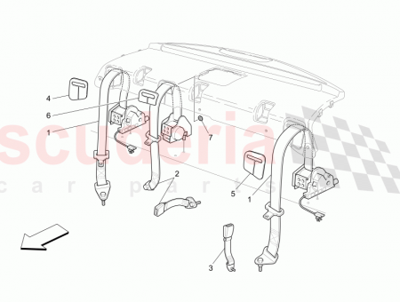 Photo of PLATE FOR R H LATERAL SAFETY BELT…