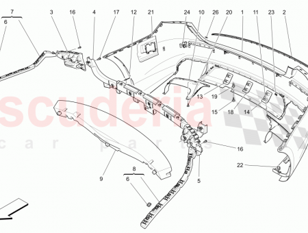 Photo of REAR BUMPER SHOCK ABSORBER…