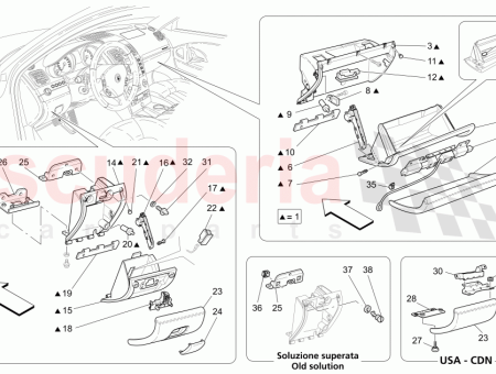 Photo of HANDLE FOR BODY COMPUTER DOOR CUOIO SELLA SELLA…