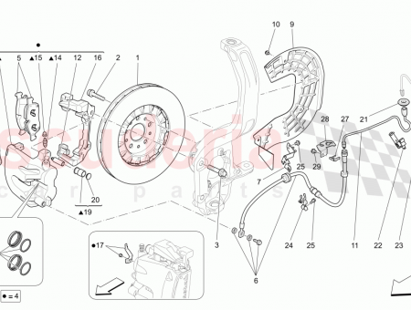 Photo of FLEXIBLE PIPE TO FRONT CALIPERS…