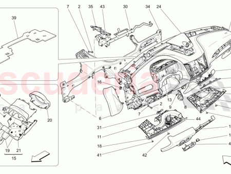 Photo of DASHBOARD RH SIDE COVER SAND…