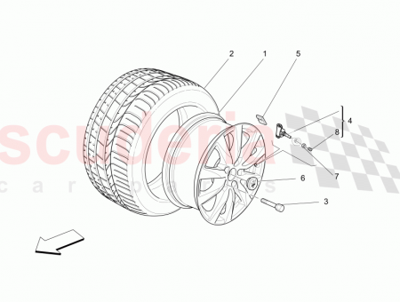 Photo of 21 TYRE 21 ANTEO STAGGERED ALLOY WHEEL RIMS…