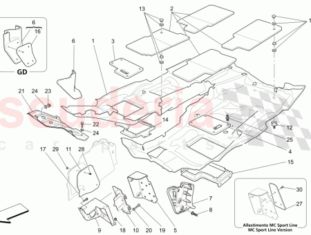 Photo of DRIVER SIDE FOOTREST…