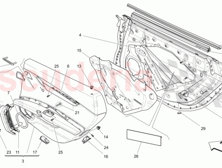 Photo of LH REAR DOOR WATER GUARD…