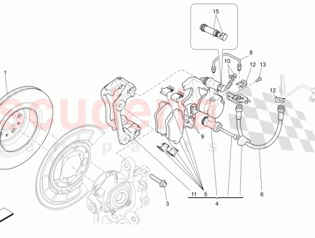 Photo of RH REAR CALIPER ASSEMBLY…