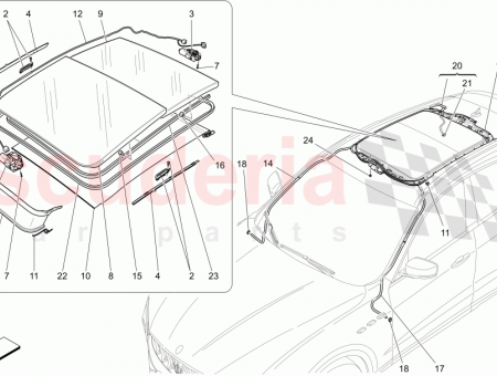 Photo of FRONT SUNROOF GLASS…