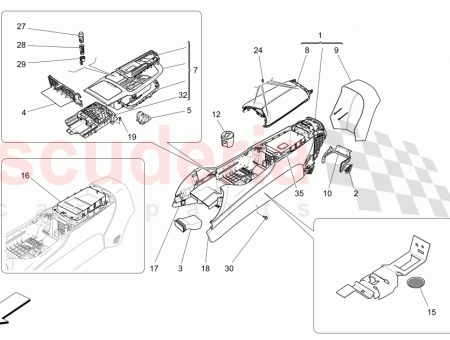 Photo of LH SIDE GUARD GRILL FOUR ZONE AUTOMATIC CLIMA…