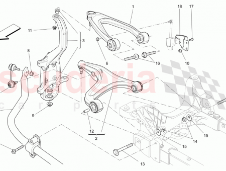 Photo of RH FRONT LOWER LEVER ASSEMBLY…