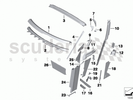 Photo of Bulkhead plate A pillar right 41 21…