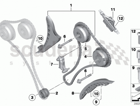 Photo of Timing chain with tensioning rail 11 31…