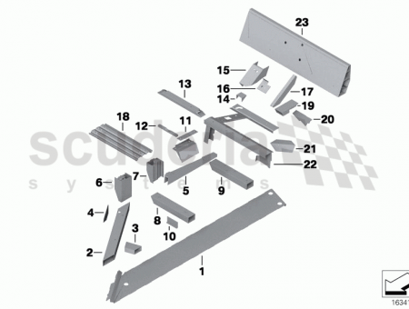 Photo of Mounting seat front inside left 41 10…