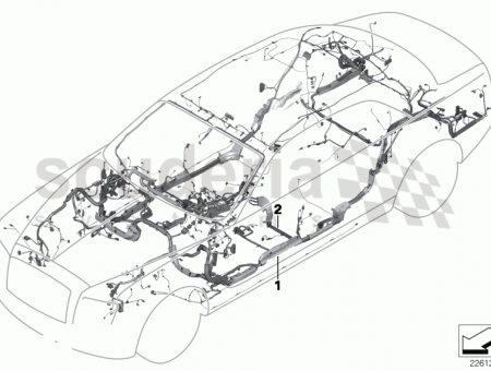 Photo of Main wiring harness duplicate 61 11…