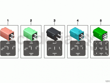 Photo of Coach door fuse relay 61 35…