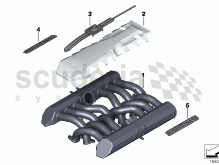 Photo of Cover engine inlet manifold 11 61…