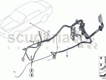 Photo of Door cable harness co driver s side 61…