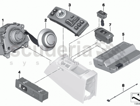 Photo of Seat heating switch front right 61 31…