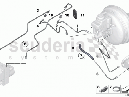 Photo of BRAKE PIPE BRACKET 34 30…